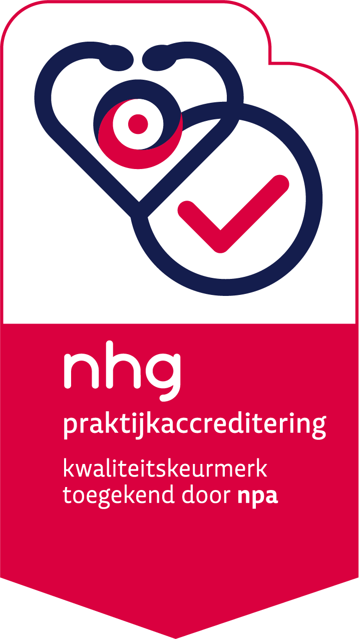 Accredited by the Dutch College of General Practitioners (NHG)